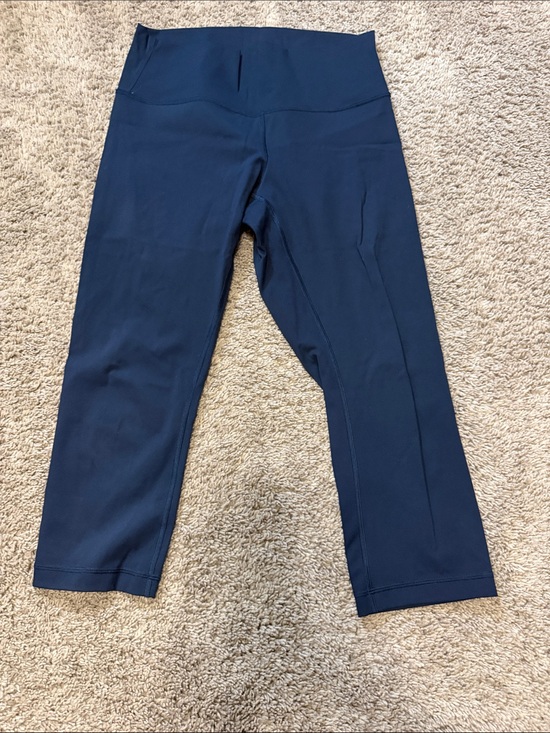 lululemon athletica Pants - lululemon athletica Navy High-Rise Cropped Leggings